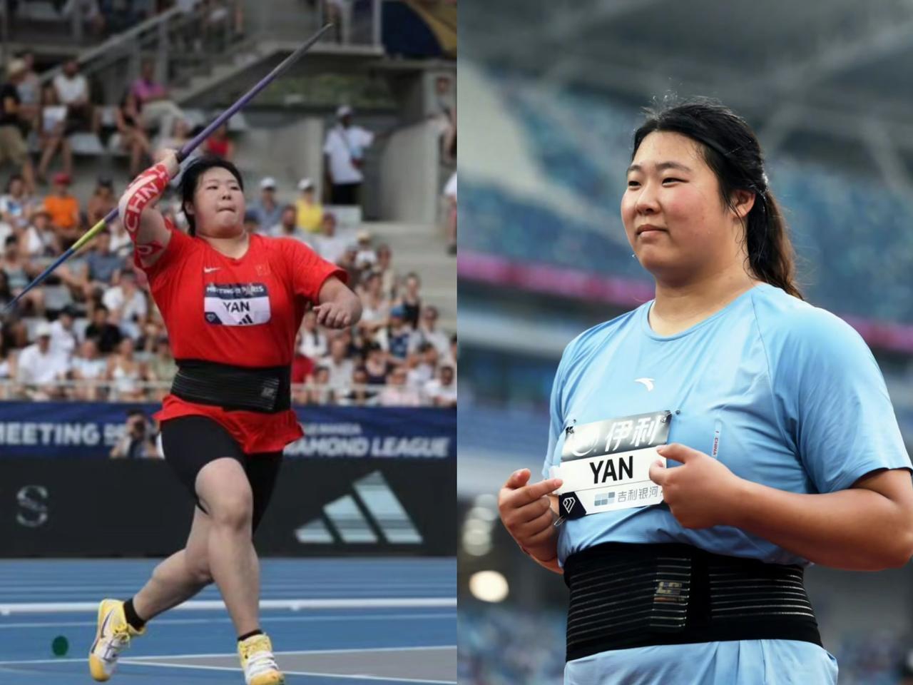 孤独求败？严子怡这姑娘可真行！凌晨结束的世界田径钻石联赛巴黎站，18岁的