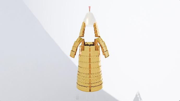 太牛啦！国内唯一唐代金甲修复完成。这可是青海都兰2018血渭一号墓出土文物，历经