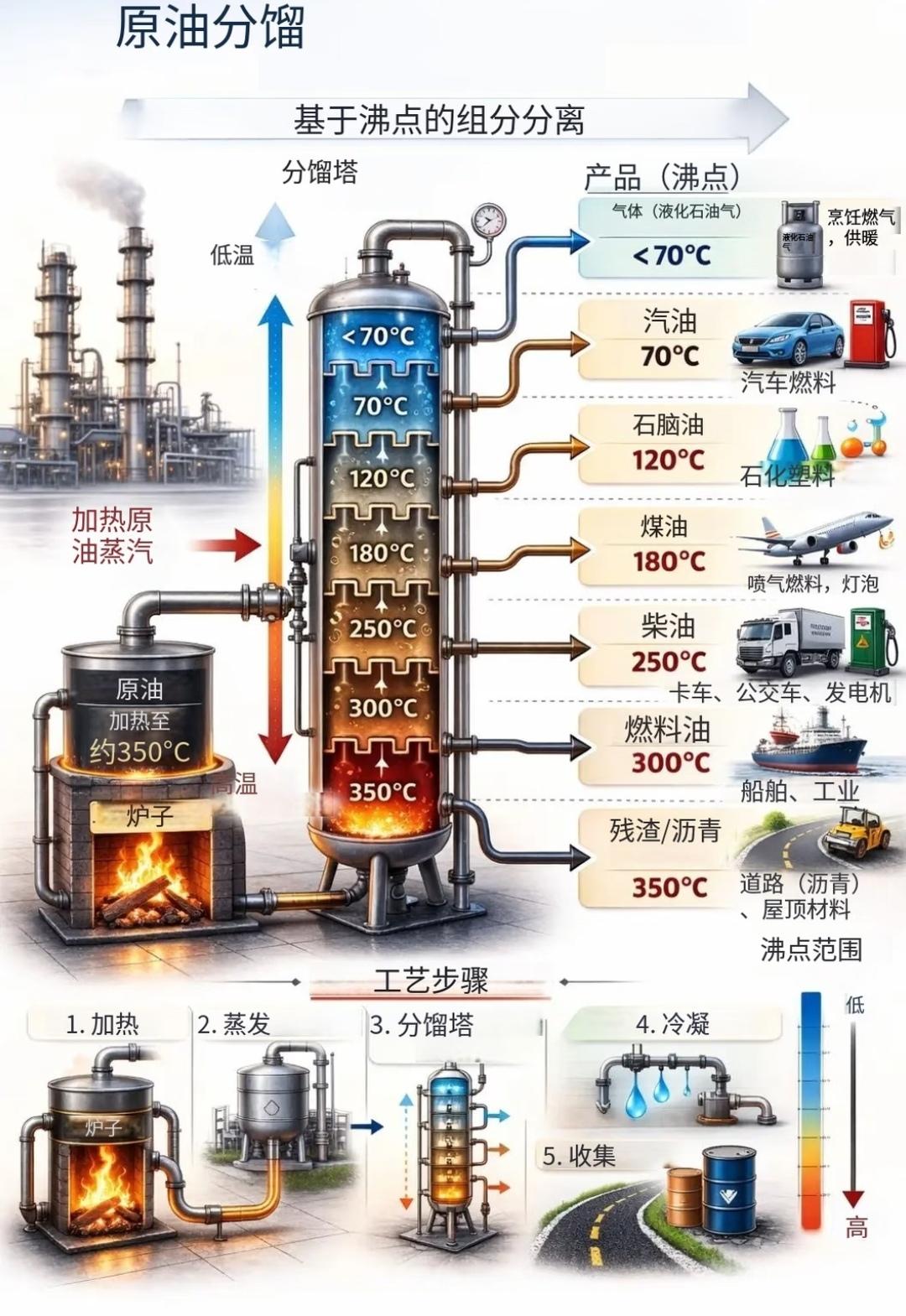 这么看来石油全身都是宝，我相信科技在改变不一定那天有个天才能找到代替石油的方法！