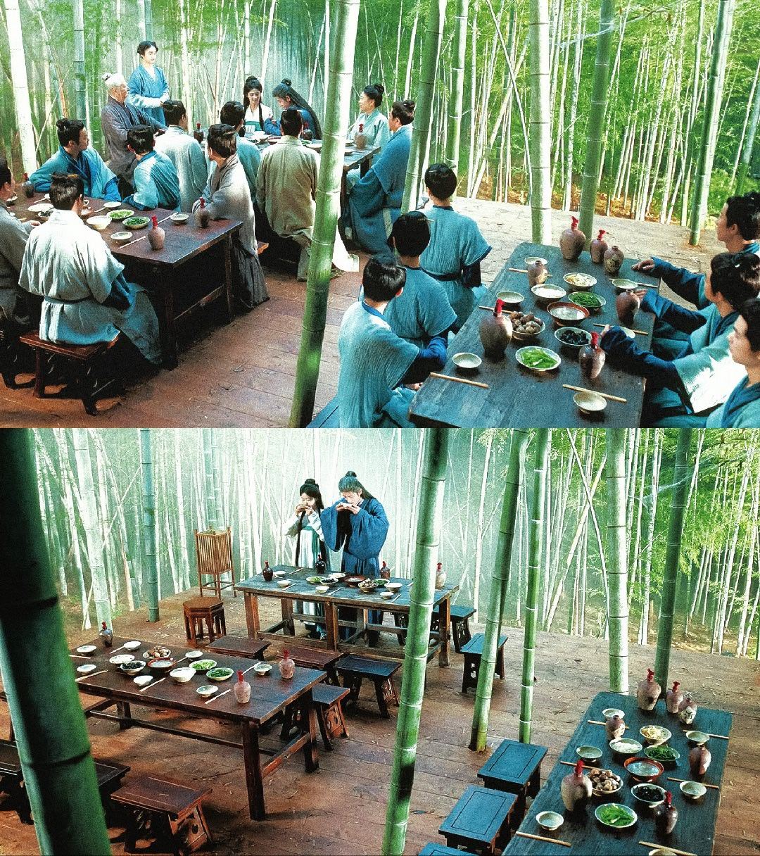 白鹿哭肿了离山书院活下来的只有叶璃，这么多年，一直幻想大家都在，今天剧情幻想