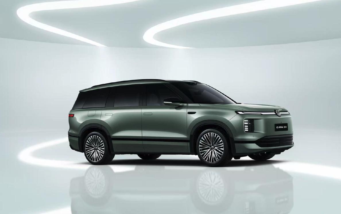 大六座增程SUV上汽大众ID.ERA9X公布新车色，新车长宽高5207*19