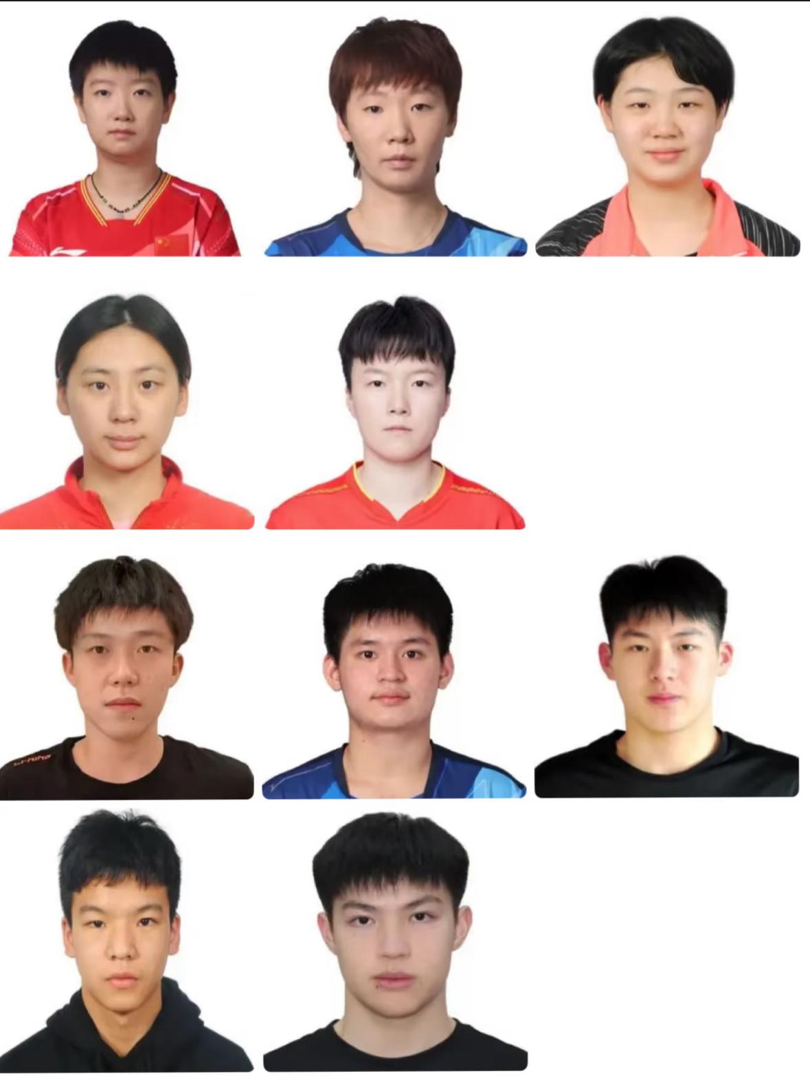 名古屋亚运会国乒、日乒、韩乒系统公式照曝光——国乒队员最帅！名古屋亚运会参赛队