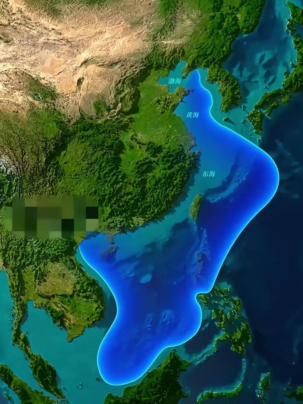要不是老蒋当年放弃琉球和吕宋岛，我们的海疆应该是这个样子，真是目光短浅。