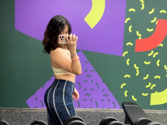 美丽的背脊肌