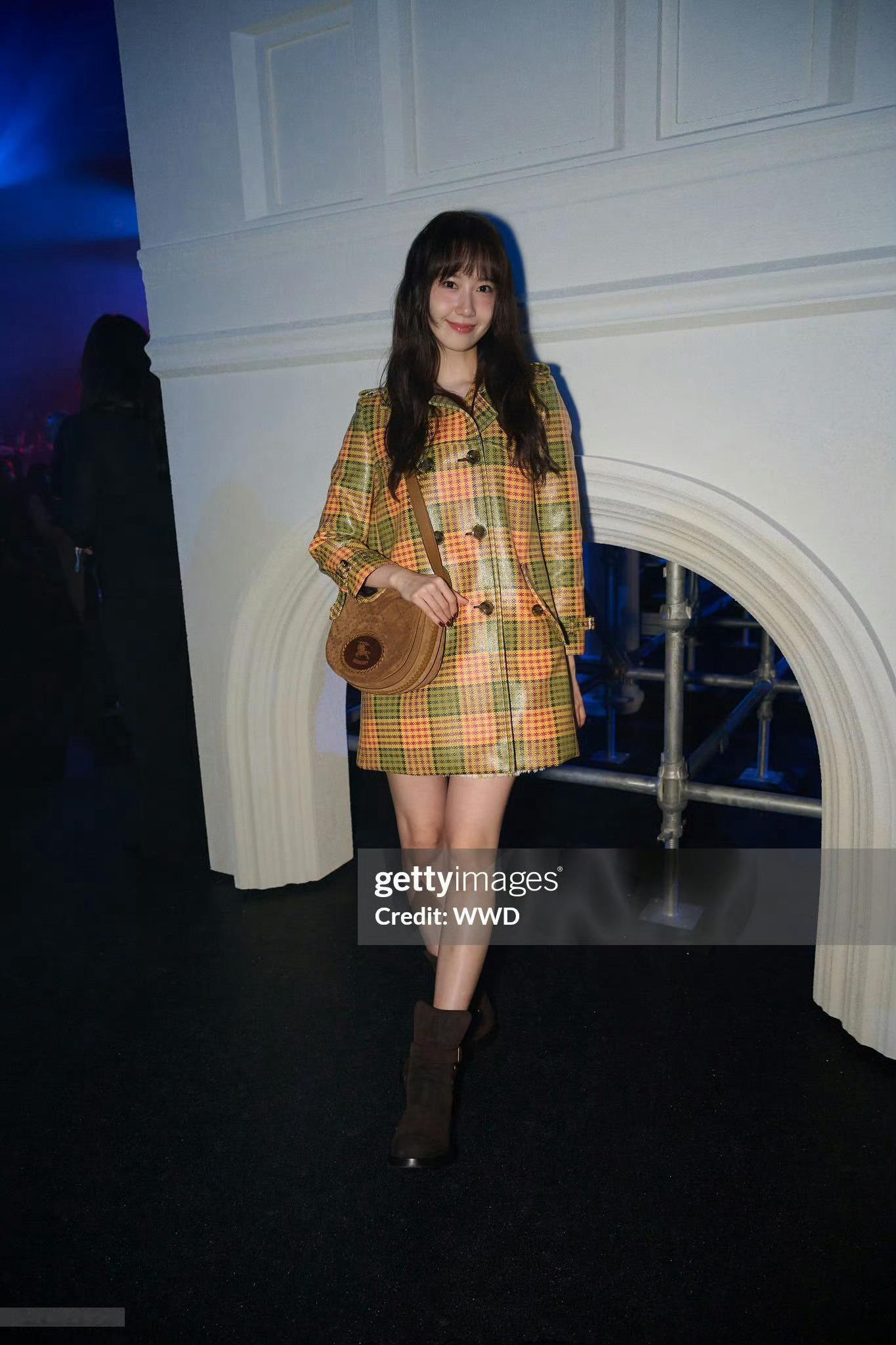 林允儿xBurberryWinter2026Show林允儿亮相伦敦