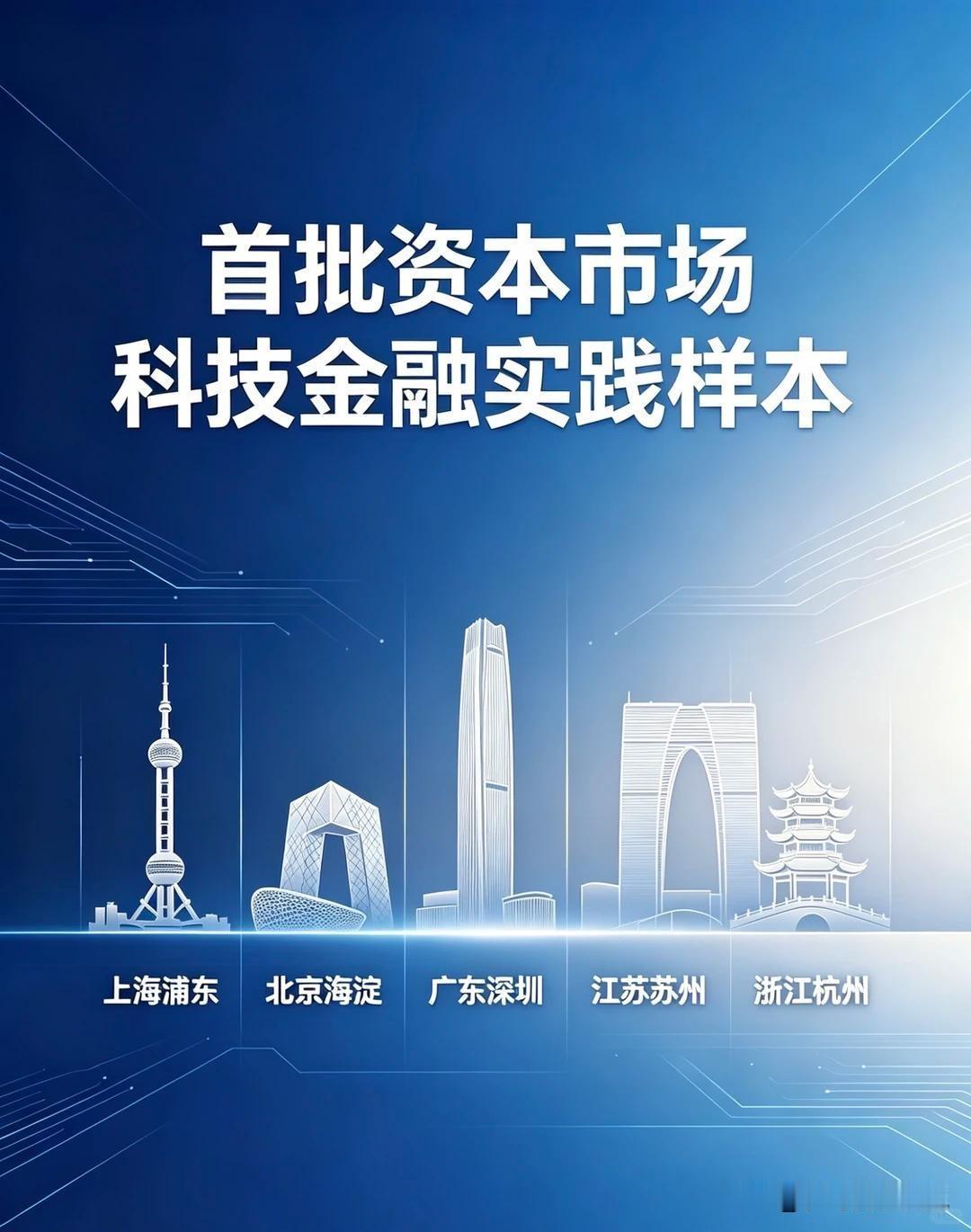 国家钦点五大科技金融城市这五大城市各有千秋:北京——原始创新。上海——全球
