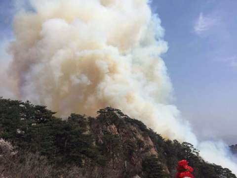 鞍山,市要及相关高度重视,靠前指挥,千山风景区