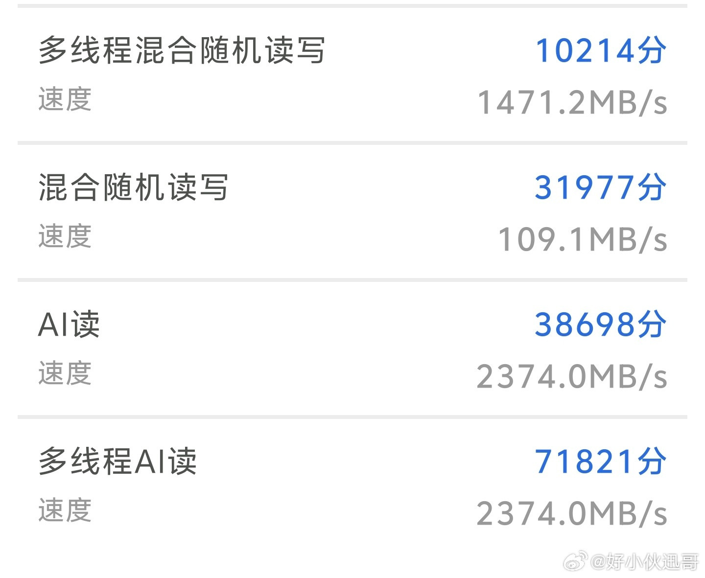 iQOO15T的存储跑分27万多分，同价位基本找不到对手。别觉得跑分没用