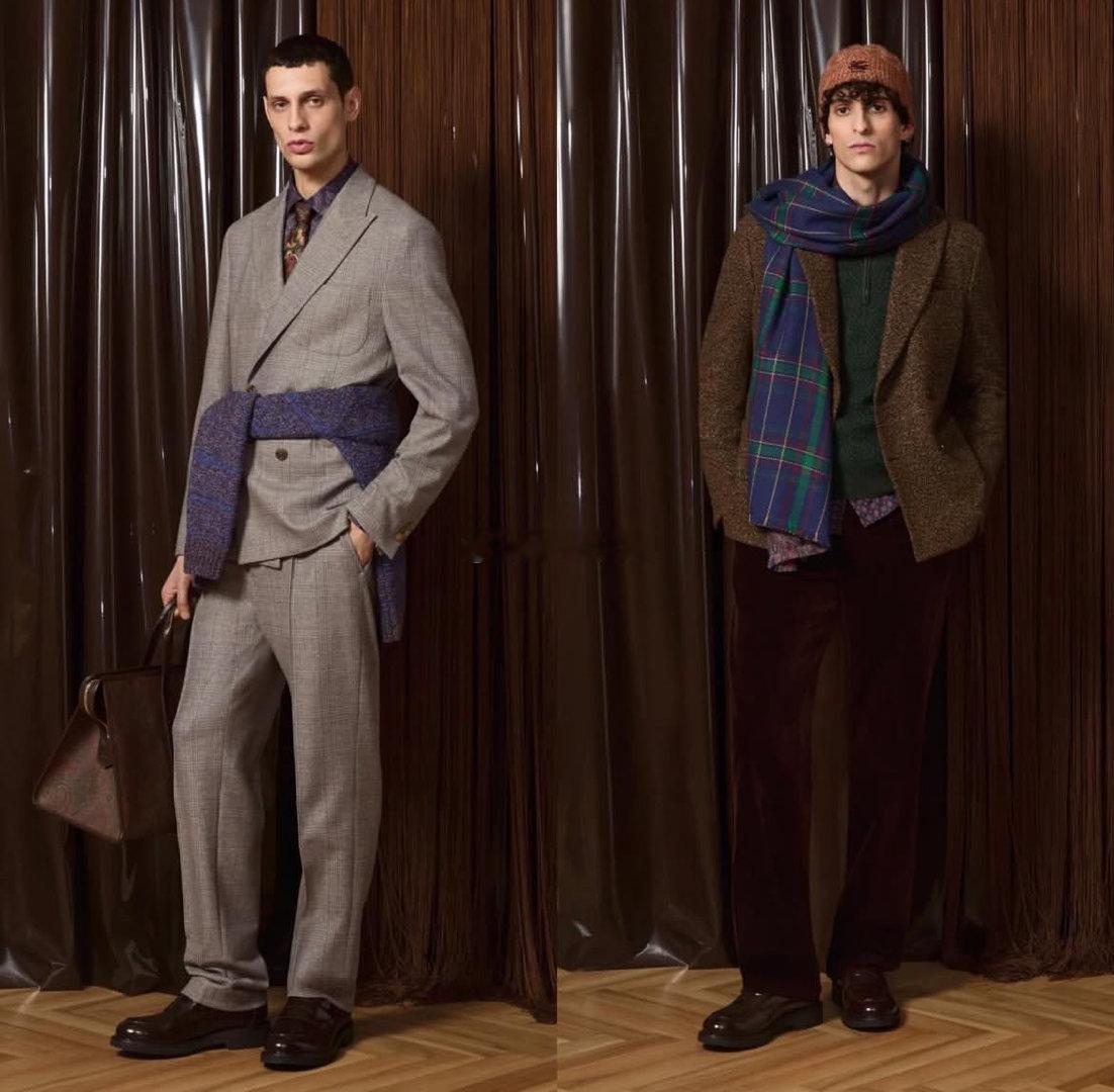 【ETRO2026秋冬大秀🔥】马克·德·文森佐掌舵，惊艳亮相米兰男装周！全新