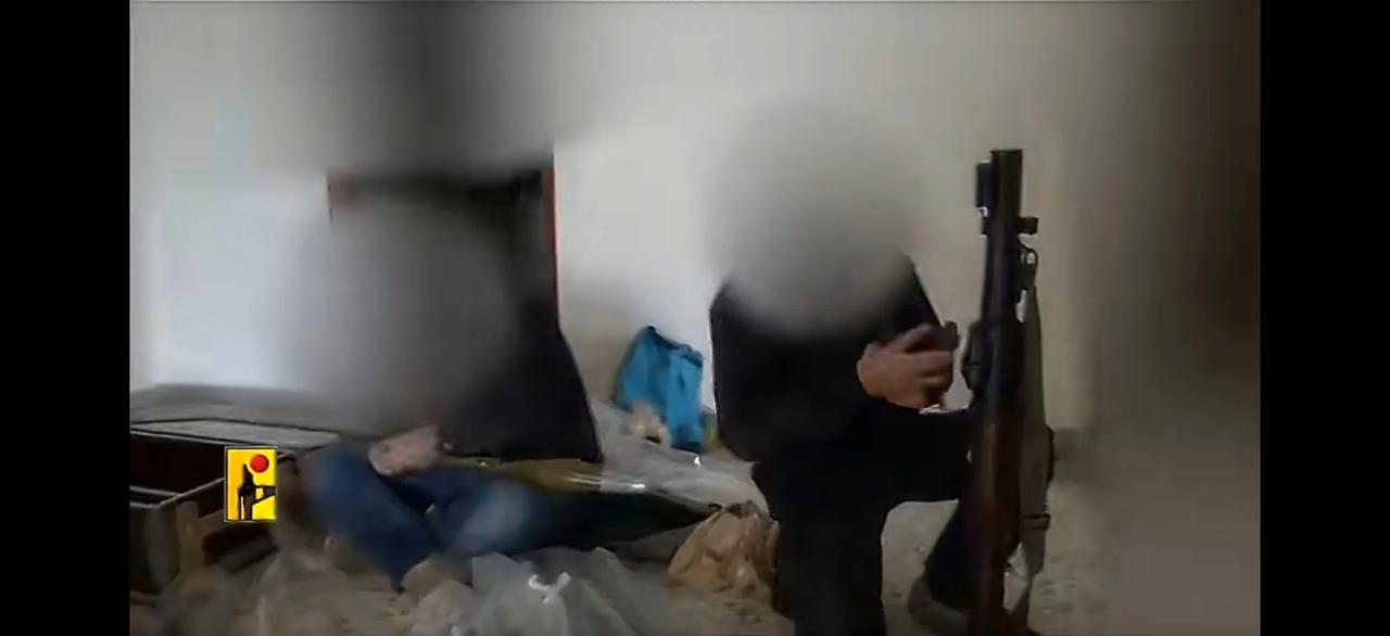 黎巴嫩真主党发布了一段地面战视频，展示其拉德万特种部队在8天前击退以军对哈达萨镇
