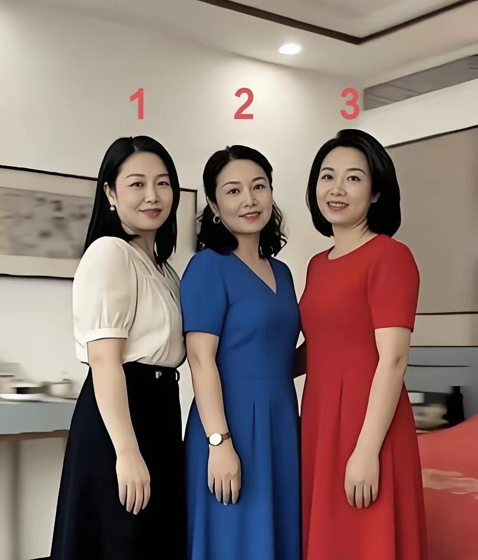 风韵犹存的3位美女，主要信缘分你会选几号美女和你相守一辈子？才情卓越女人