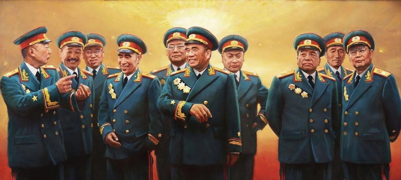 天心玗仅剩的那八百人，后来出了三位元帅，一位大将。一共20名将帅，光天心玗那8