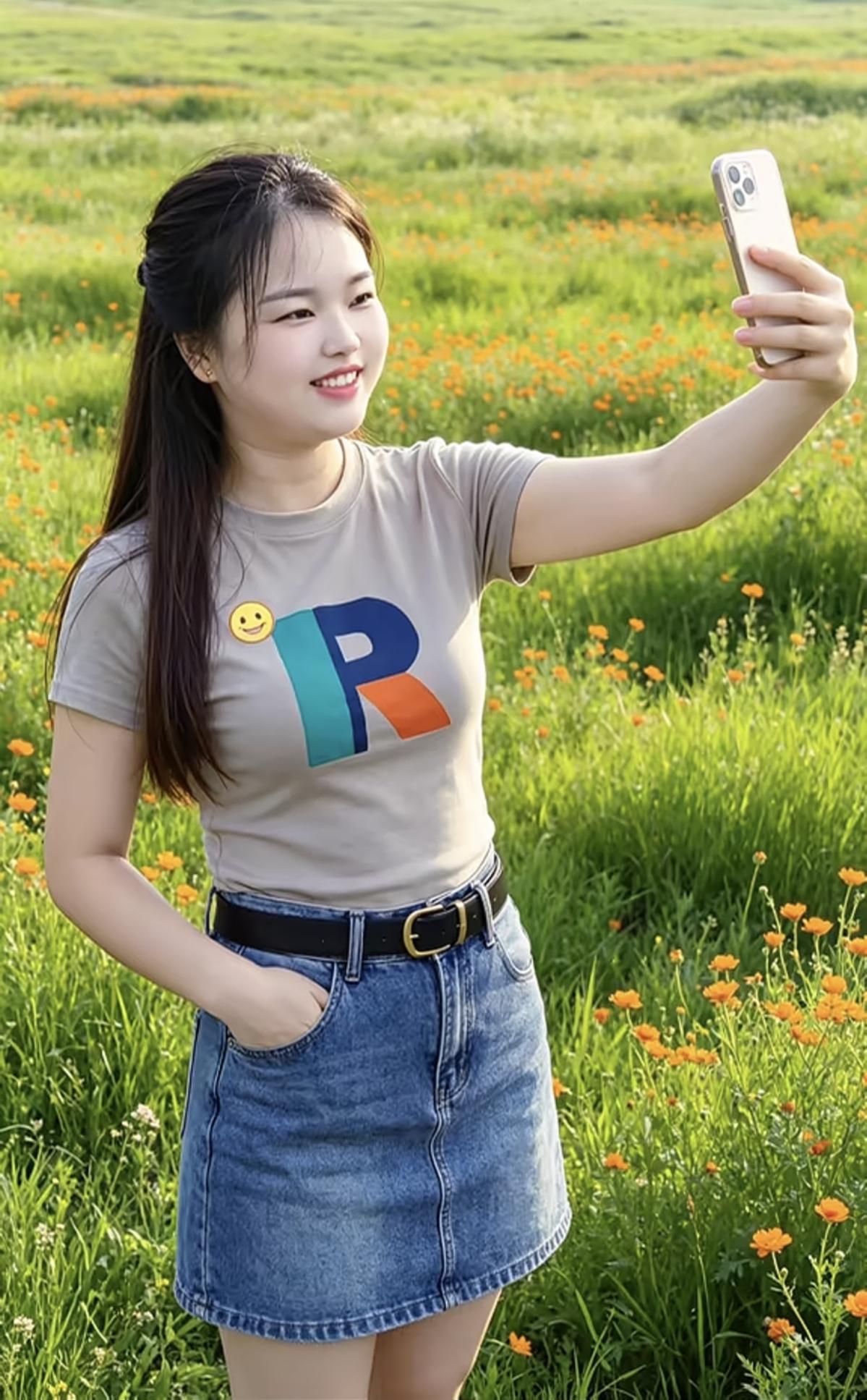 美丽的草原，美丽的你