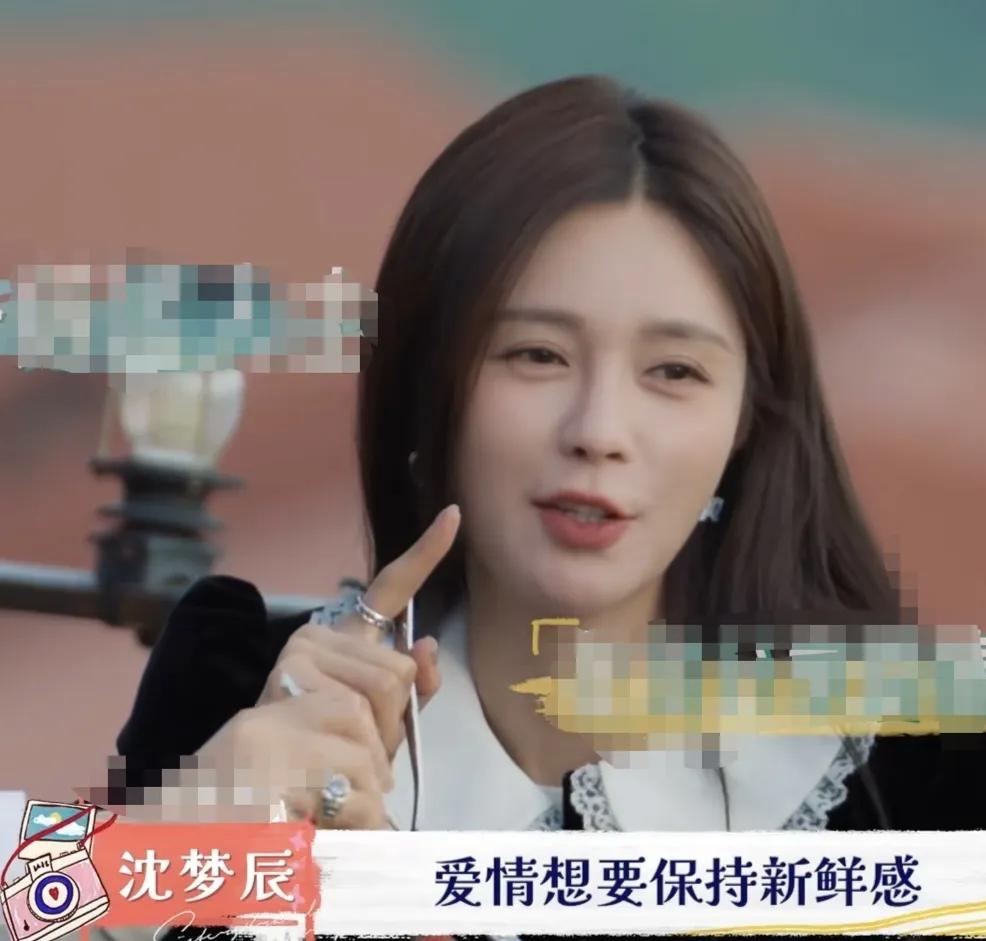 沈梦辰：“爱情想要保持新鲜感，就必须要保持距离，每次见面都像重新开始，我觉得空间