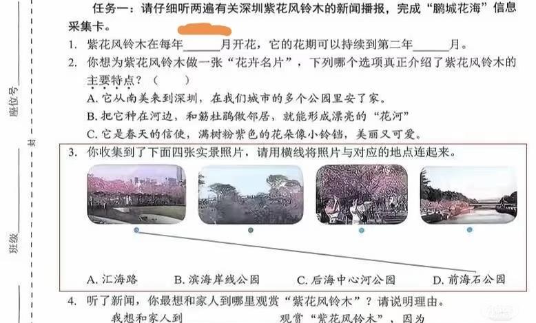 深圳小学创新期末卷引热议 孩子有趣家长焦虑 专家建议赋予教师更多评价权