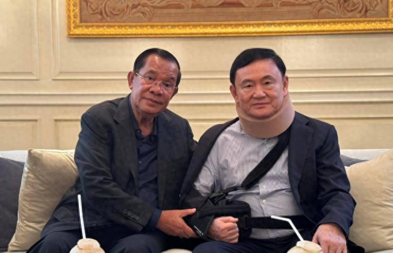 洪森直接喊话他信，以公开泰国重大绝密要挟，如不送爱女佩通坦下台，就开战不停打~