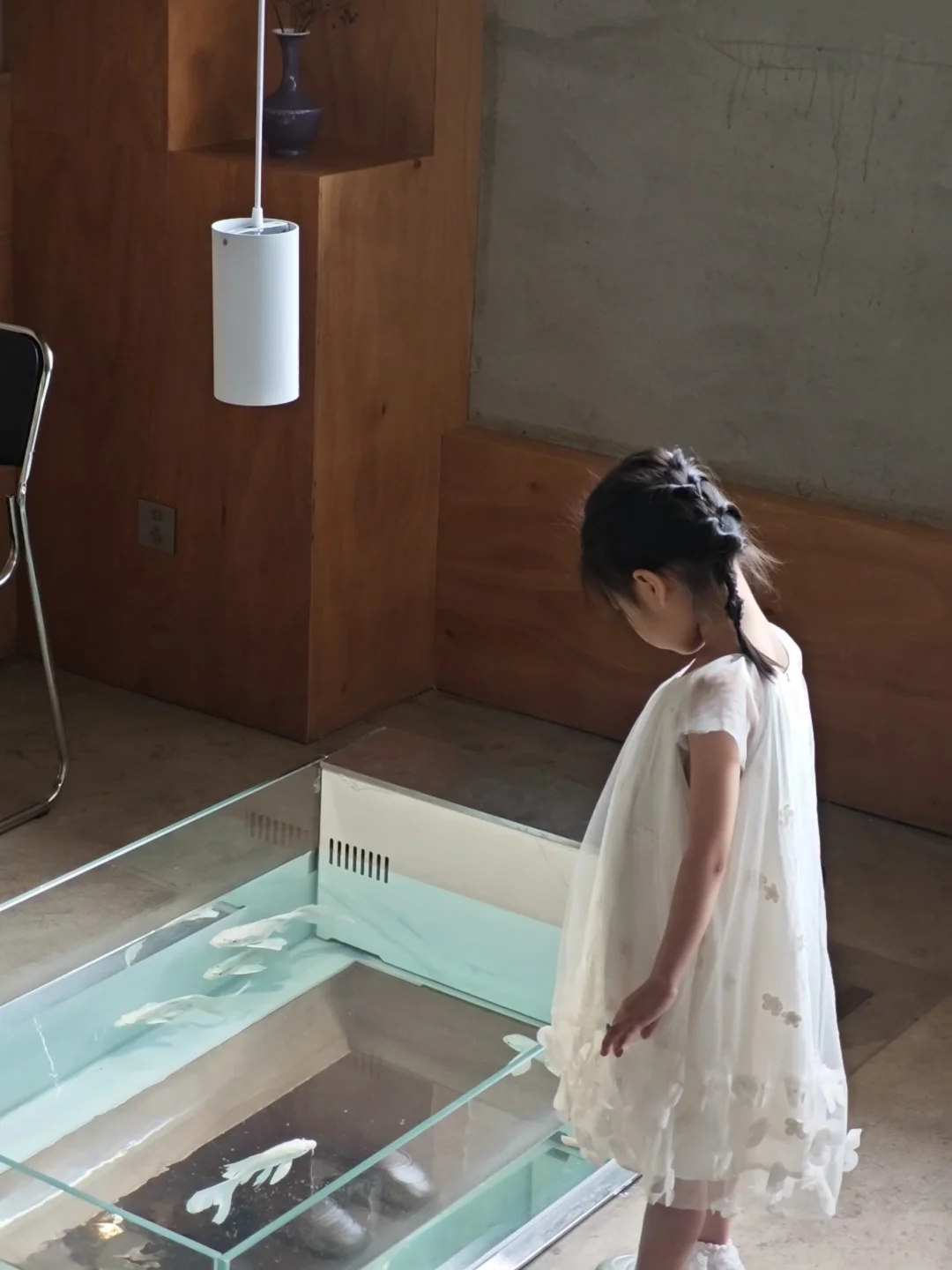定格父女下午咖啡局