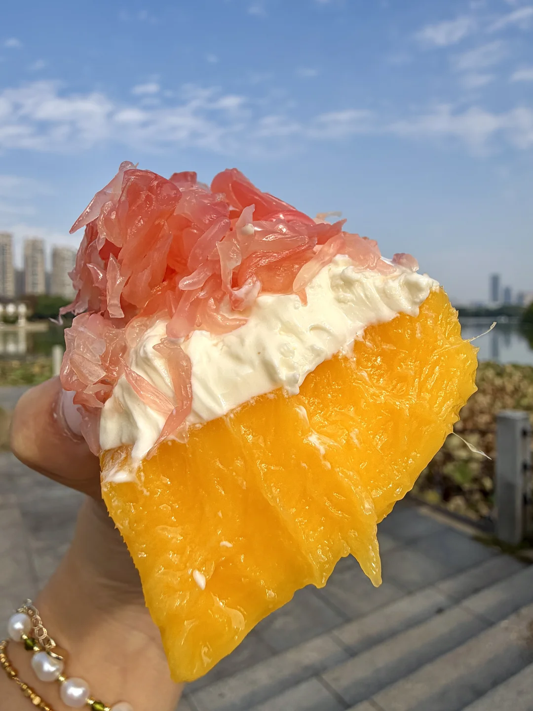 长沙首家！固体杨枝甘露！快去吃。。。