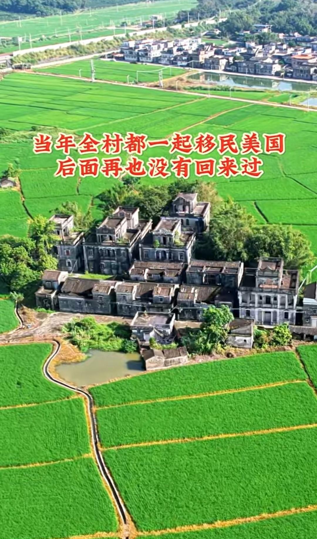 当年全村都移民美国，后面再也没有回来过，美国真的有那么好吗？网友：好不好的不知
