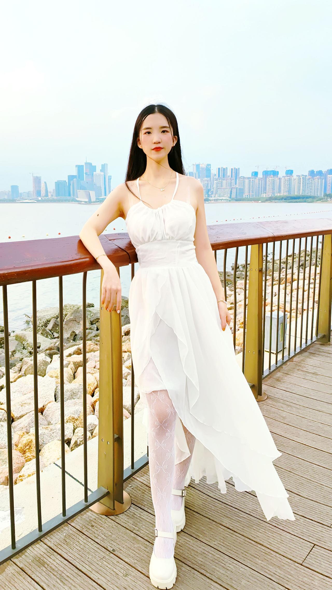 清纯可爱美女美女白丝袜花藤袜清纯甜美