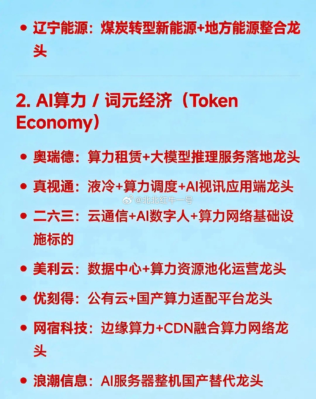 2026年3月26日十大热点科技及其产业链核心龙头1.算电协同/绿色电力（