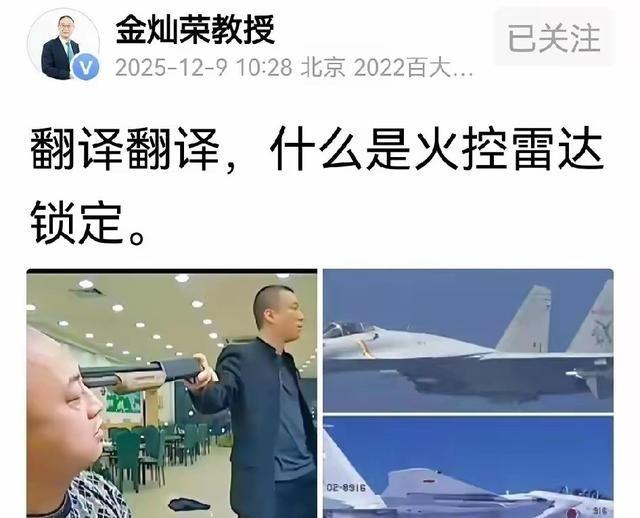 好家伙！一针见血！全中国范围内，对火控雷达锁定六个字诠释得最好的，只能是金灿荣教