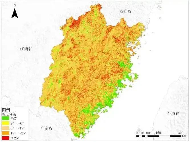 浙江内陆到处是盆地，条件比福建好得多。福建省被称为“八山一水一分田”，实际地形条