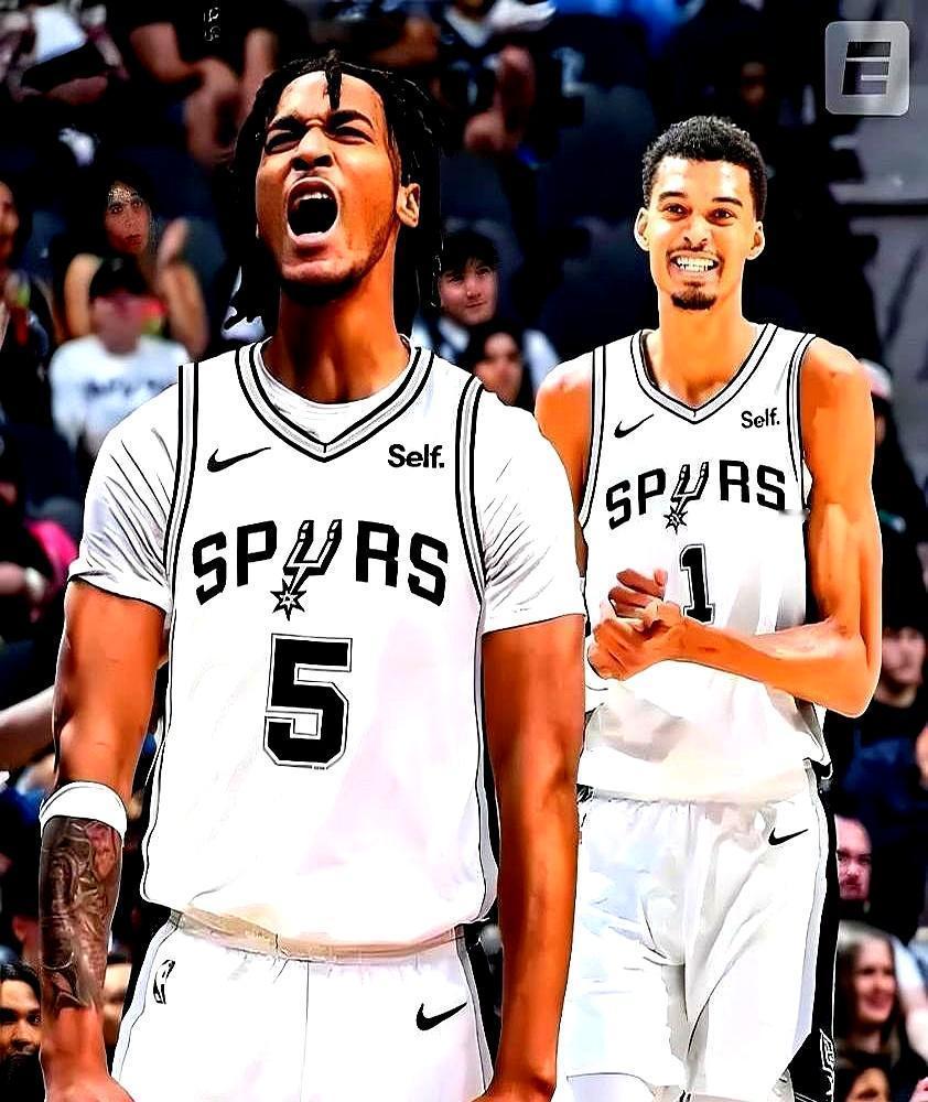 马刺这赛季突然支棱起来，27胜12负冲西部第二，全靠文班亚马开挂，但别忽略板凳上