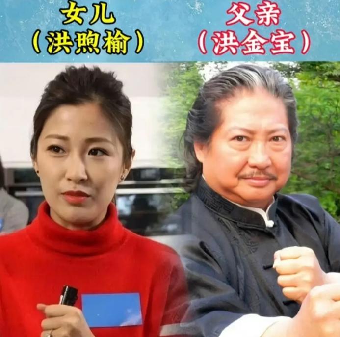 洪金宝和他的漂亮女儿。元彪和他的漂亮女儿。甄子丹和他的漂亮女儿。骆达华和他