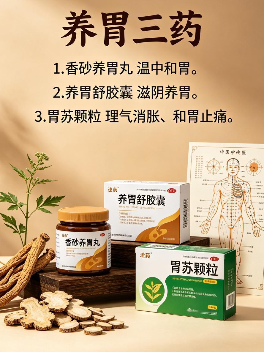 养胃三药，养胆三药，养肠三药，养膀胱三药，养三焦三药，15个经典中成药，一文总结