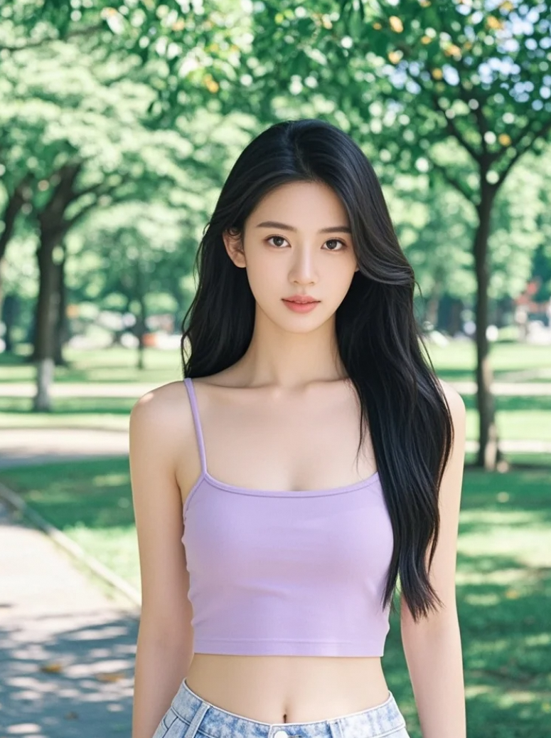神图预警！美女小姐姐的生图直出，滤镜彻底失业！