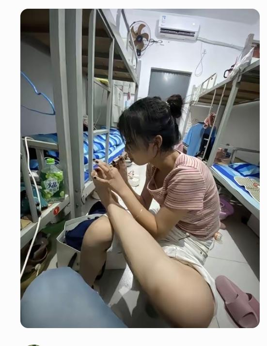 这腿是自己的吗？乍一看怎么与自己的身体如此不匹配！