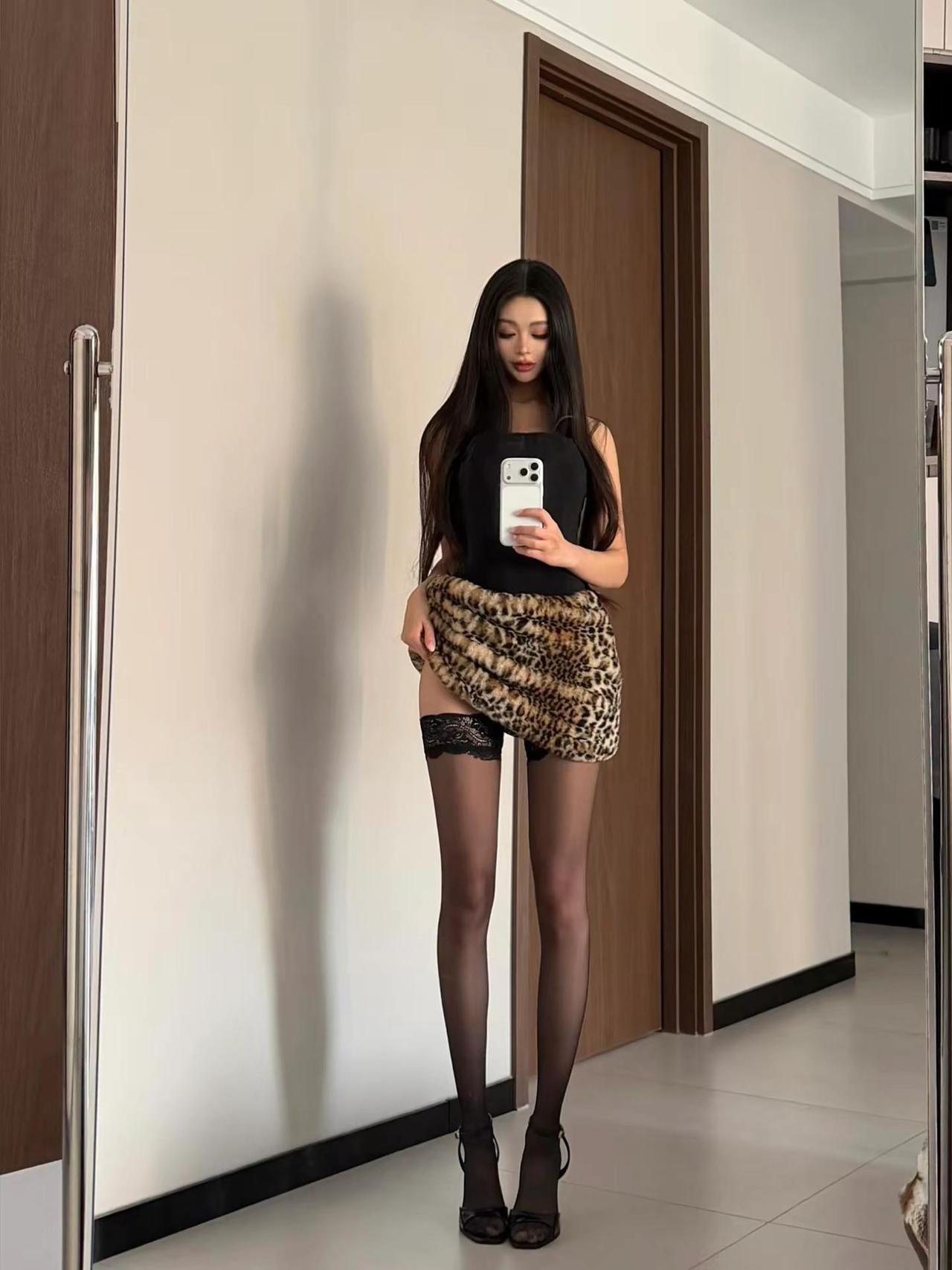 grr🐈。豹纹穿搭穿搭