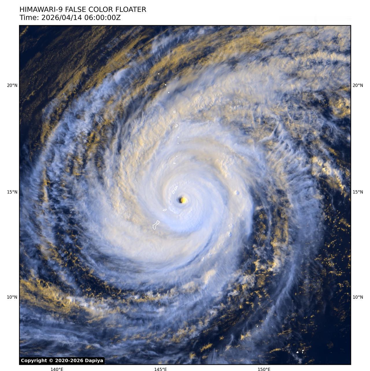 台风森拉克-特别版分析：风驰之处当前台风森拉克（超强台风级）中心位于塞班岛东