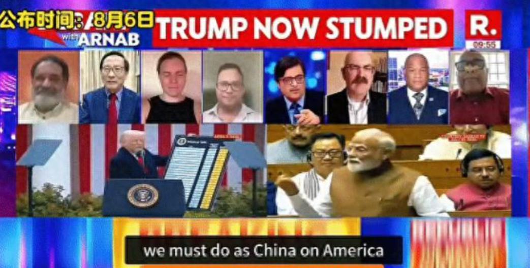 中国行你也行！高志凯一句话点燃印度嗨点！在印度知名辩论节目中，中国学者高志凯以