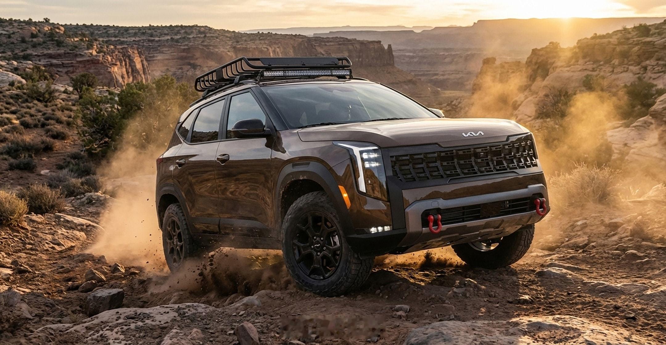 下一代起亚狮铂拓界Sportage渲染图【新车渲染】下一代起亚狮铂拓界Spor