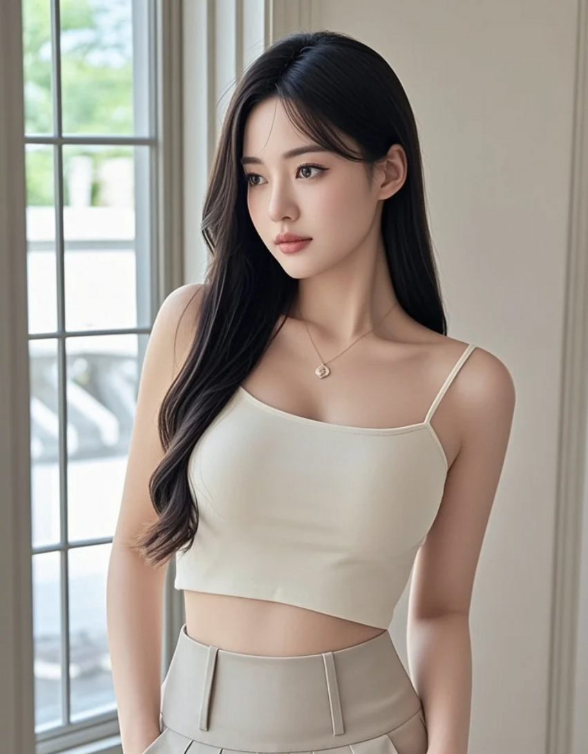 美女这甜美的笑容，能让你开心一整天不？