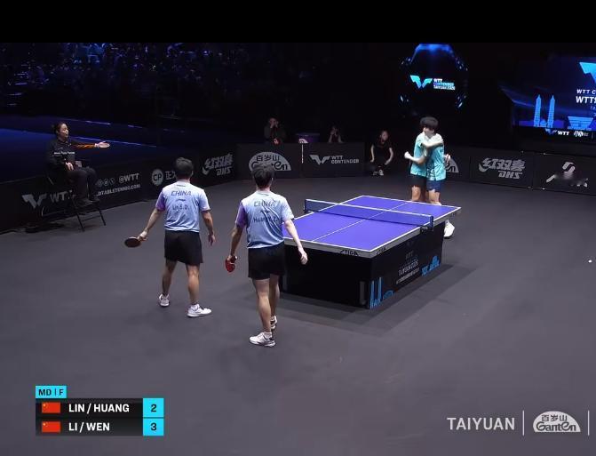 太原站国乒两位小将夺冠了，决胜局林诗栋8-10出现了失误，下一站比赛已确定，