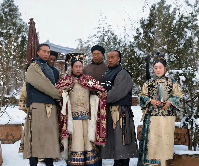 看看慈禧太后的带刀侍卫都长成啥样？