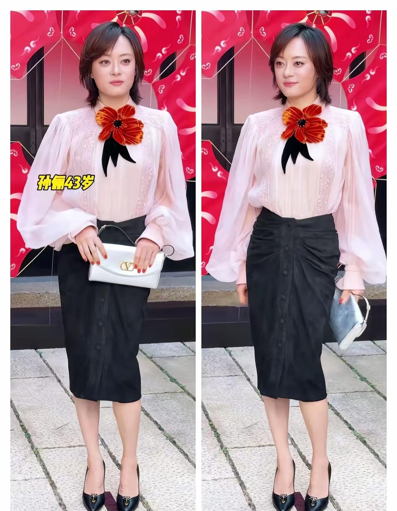 别再骂孙俪土了，那朵“丑”花，才是华伦天奴今年最狠的野心。看到那朵大花，你第一