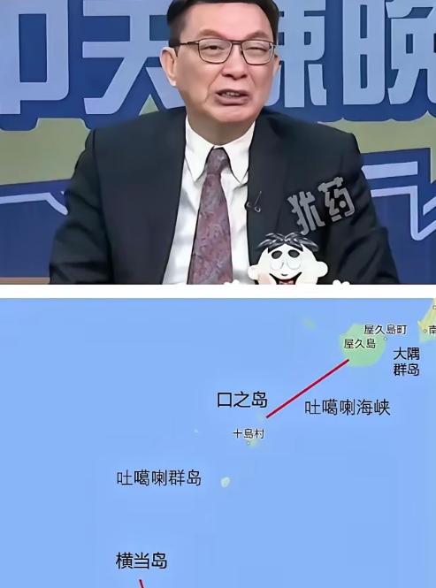 苑举正说得好，当年佩洛西窜台，海峡中线没了，如今133舰队过航横当水道，直接“切