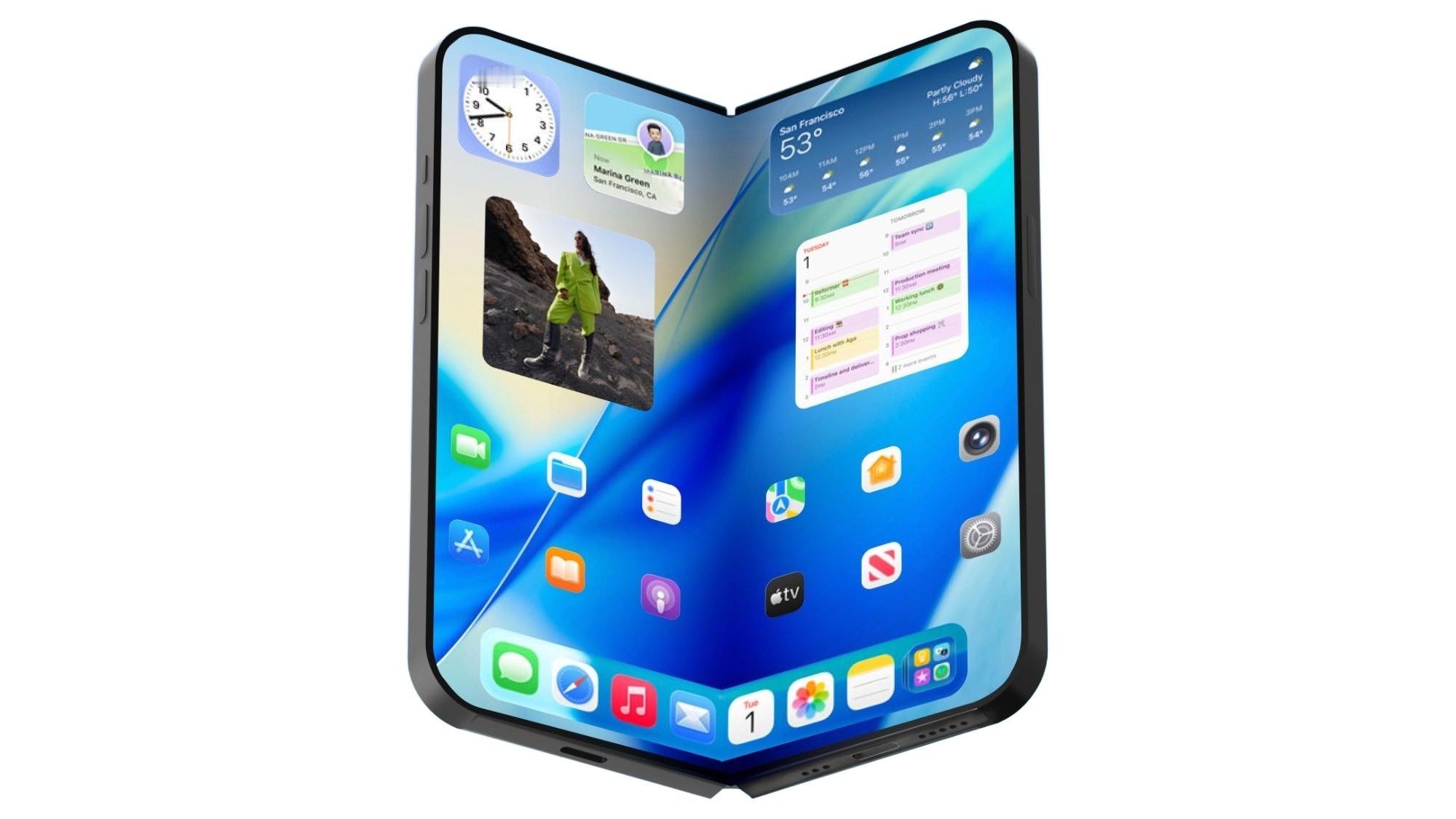 【Apple将生产比预期更多的可折叠iPhone】据ETNews报道，