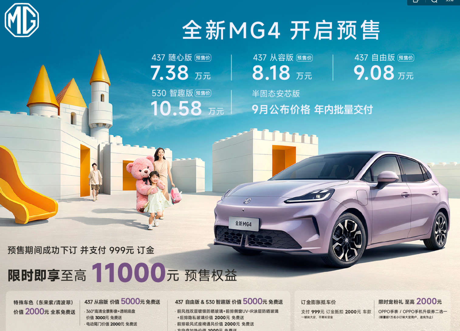 今年新车好卷啊，7万就能买MG4这种四百多公里的车了。海鸥加油了要。​​​