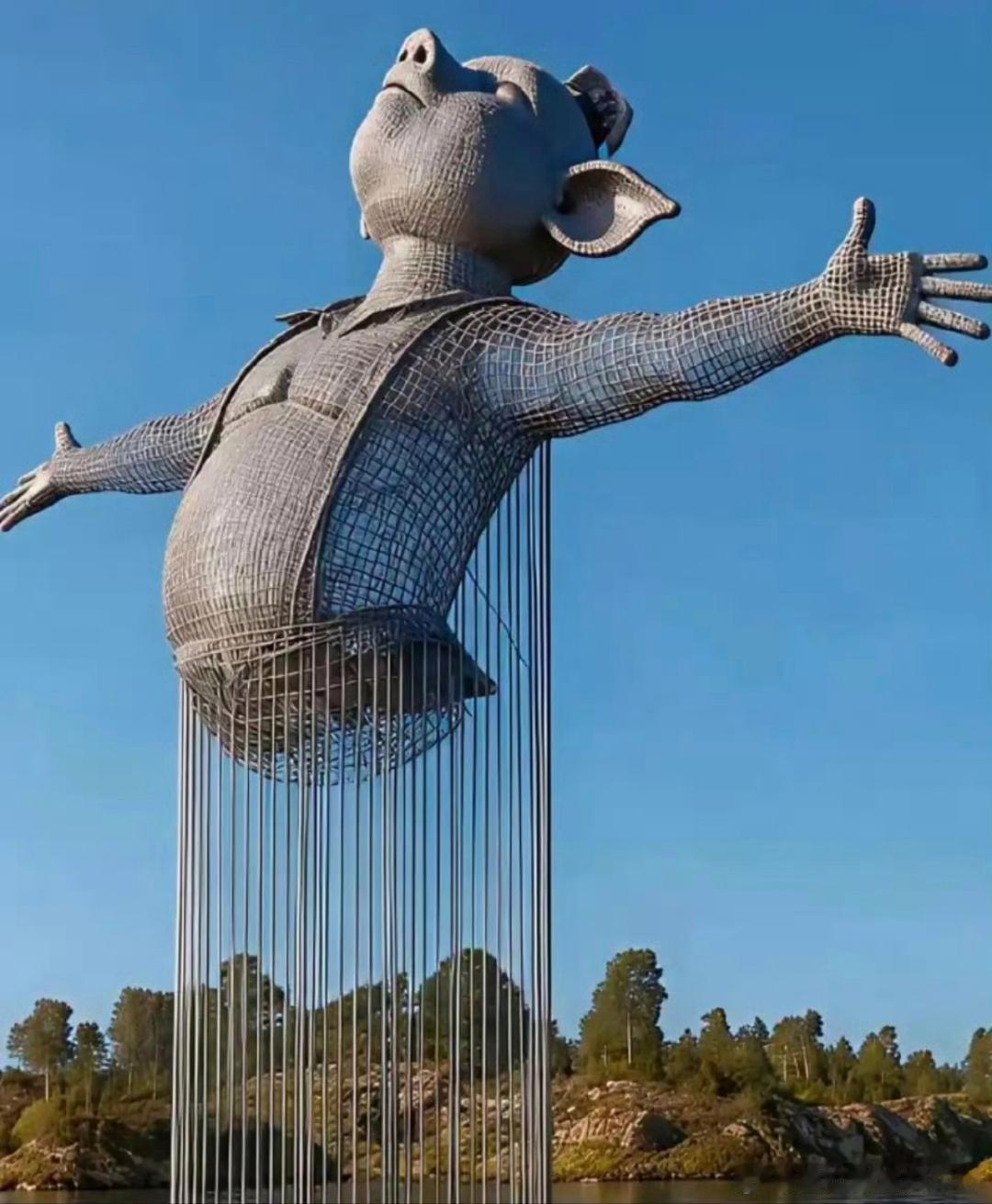 这是哪里的创意，有点意思。