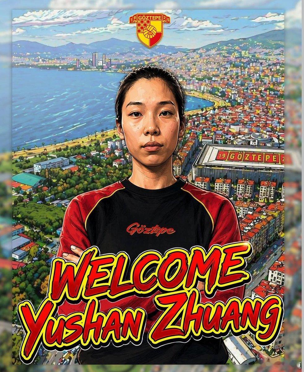 庄宇珊国际排坛动态雨刷加盟土超戈兹特佩女排！戈兹特佩女排官宣：我们已与2003