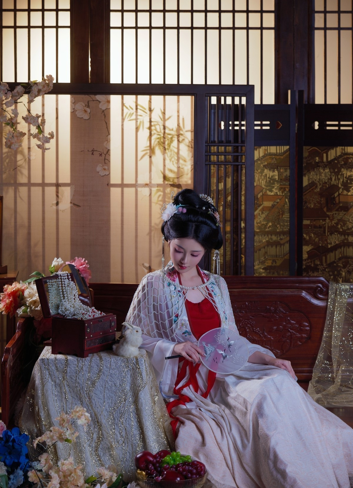 这是广寒宫里的嫦娥仙女吗？