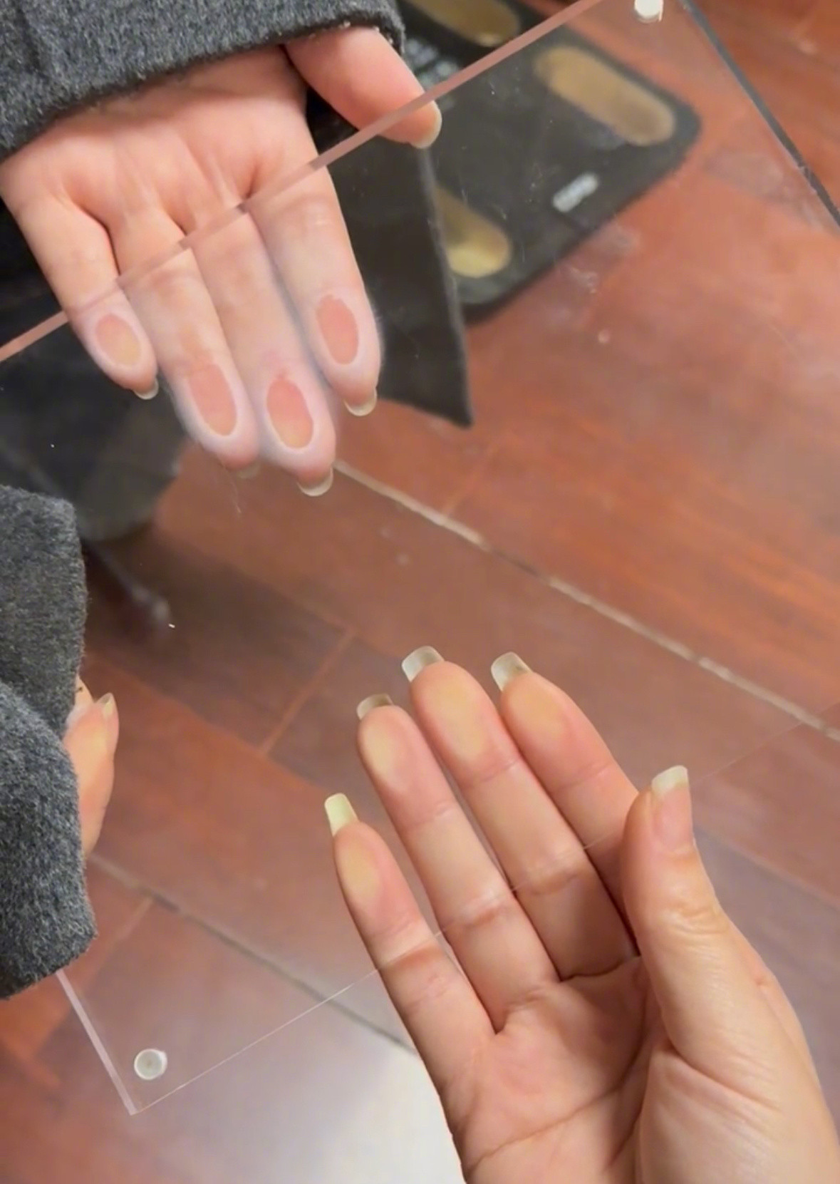 体寒和体热的差距具像化了