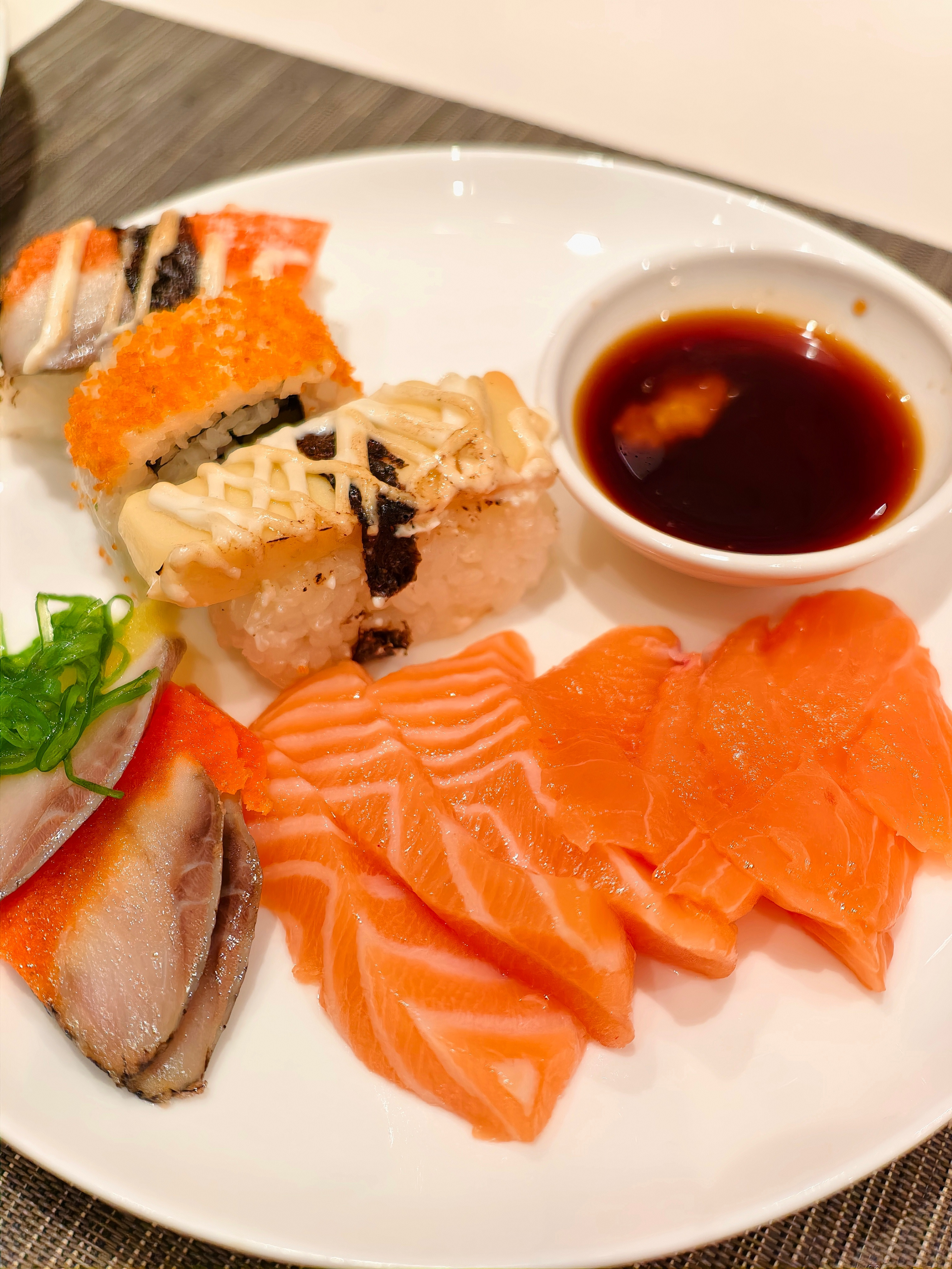 今天晚上的自助晚餐