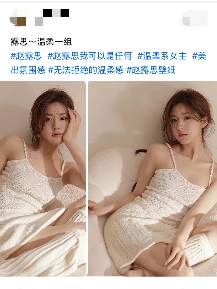 两姐妹穿着同款睡衣，摆出休闲姿势。