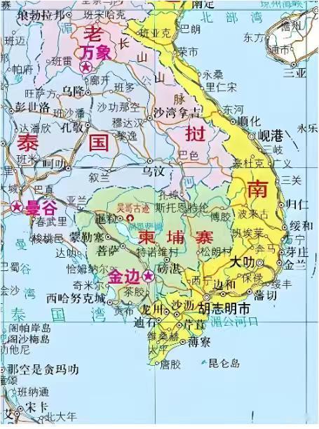 柬埔寨是小国，但是泰国不是。按照经济总量来看，柬埔寨可能还不如我们的青海，但泰国